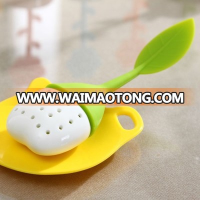 Low MOQ porcelain tea tools tea accessory for sale