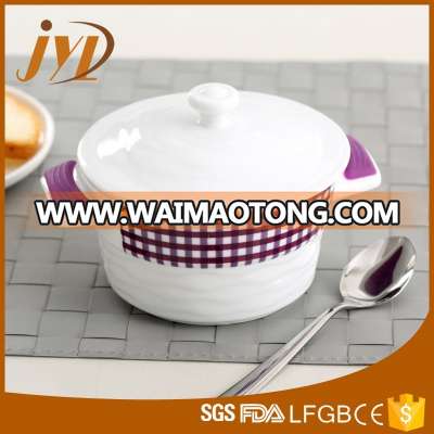 Hot sale cookware ceramic casserole dish with handle